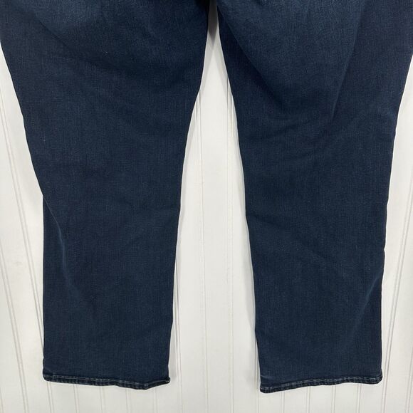 Silver Jeans Womens 24W Elyse Slim Boot Cut Relaxed Blue Denim CowboyWestern EUC - Picture 6 of 14